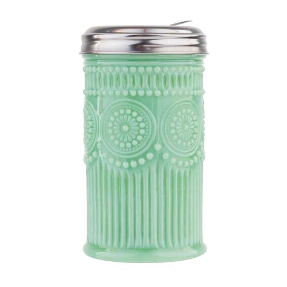 Tablecraft Other - Jadeite Glass Collection 9 oz Sugar Shaker Dry Creamer Coffee Bar Breakfast Bar